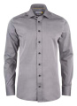 YB50 Twill Slim Fit – Hemd (Herren), Grau