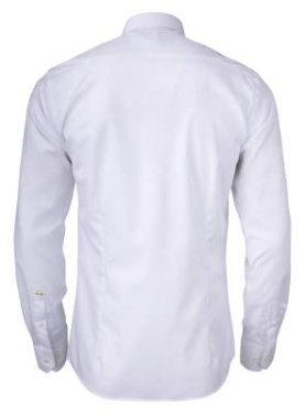 YB50 Twill Extra Long Slim Fit – Hemd, Weiß – J.Harvest & Frost (3)