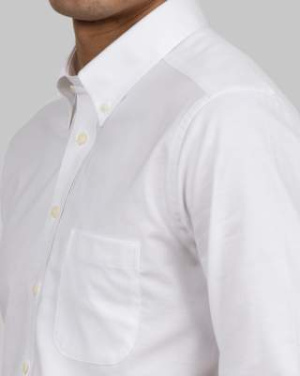 YB54 Oxford Slim Fit – Hemd (Herren), Weiß – J.Harvest & Frost (3)
