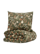 Bettwäsche-Set Bandene Satin, Grün