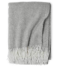 Wool Winton – Decke, Grau