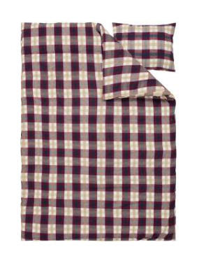 Hedekas Flanell-Bettwäsche-Set, Rot – Lord Nelson (2)