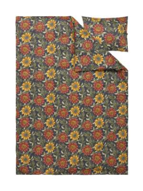 Gullholmen Satin-Bettwäsche-Set, Graphit – Lord Nelson (2)