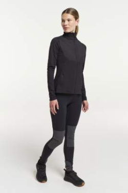 TXlite Windblock – Jacke mit durchgehendem Reißverschluss (Damen), Schwarz – Tenson (2)