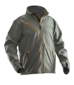 1201 – Softshelljacke, Dunkelgrau