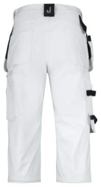 2133 Painters' Pirate – Shorts, weiß/schwarz – Jobman (3)