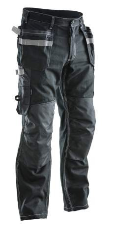 2201 Craftsman – Hose (Damen), Schwarz – Jobman (1)