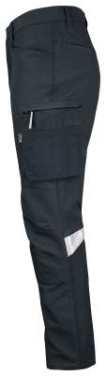 2194 Service Stretch – Hose, Schwarz – Jobman (2)