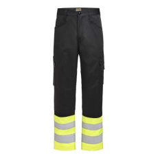2416 Service Hi-vis – Hose (Damen), Schwarz/Gelb