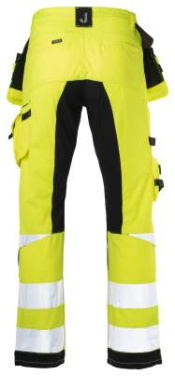 2240 Craftsman Stretch Hi-Vis – Hose, gelb/schwarz – Jobman (3)