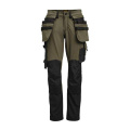 2371 Craftsman Stretch – Hose (Damen), Olivgrün/schwarz