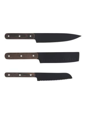Messerset, 3er-Pack, Schwarz – Orrefors Jernverk (2)