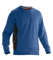 5402 – Sweatshirt, Himmelblau/Schwarz