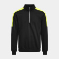 5401 1/2-zip – Sweatshirt, schwarz/gelb