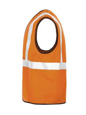 7586 Hi-Vis – Weste, orange – Jobman (3)