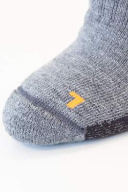 9598 Merino Heavy kurze Socken, Grau – Jobman (4)