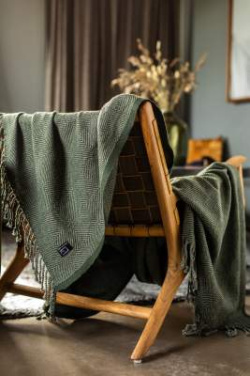 Kolstorp – Decke, Grün – Kosta Linnewäfveri (4)