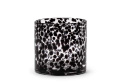 Lantern Pattern 15x15 – Trinkglas, Schwarz
