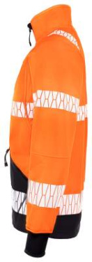 1190 Windblocker Hi-Vis – Jacke, orange/schwarz – Jobman (3)
