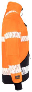 1190 Windblocker Hi-Vis – Jacke, orange/schwarz – Jobman (4)