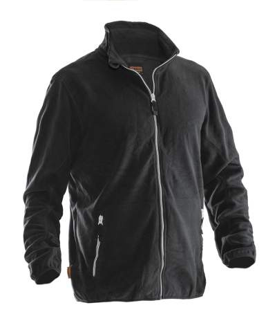 5901 Microfleece – Jacke, Schwarz – Jobman (1)