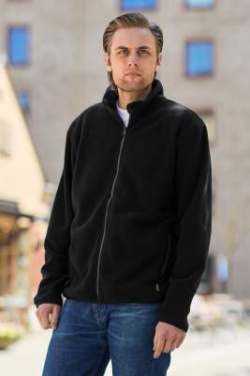 Wallis sweatshirt – Jacke mit durchgehendem Reißverschluss, Schwarz – D.A.D (4)