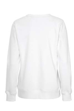 Crew Neck Lady – Sweatshirt, Weiß – Cottover (2)