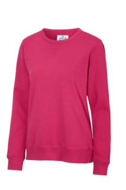 Crew Neck Lady – Sweatshirt, Kirschrot - Cottover (4)