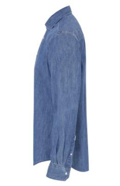 Denim Slim Fit Man – Hemd, Blau – Cottover (4)