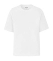 Oversize – T-Shirt, Weiß