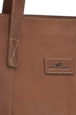 Leather Line Tote – Tasche, Cognac – Derby of Sweden (3)