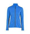 Evora fullzip woman – Jacke, Blau/Grau