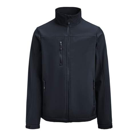 Airwalk – Softshelljacke (Herren), Marineblau - Printer RED (1)