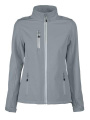 Vert – Softshelljacke (Damen), Metallgrau