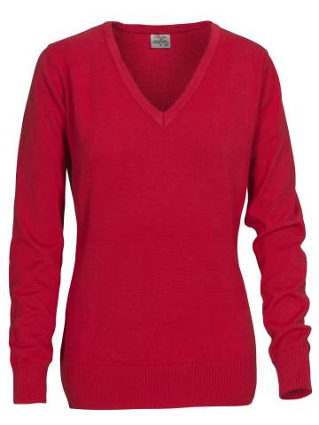 Forehand – Pullover (Damen), Rot – Printer (1)
