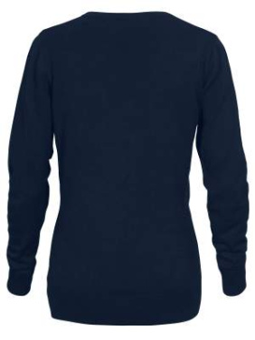 Forehand – Pullover (Damen), Marineblau - Printer (2)