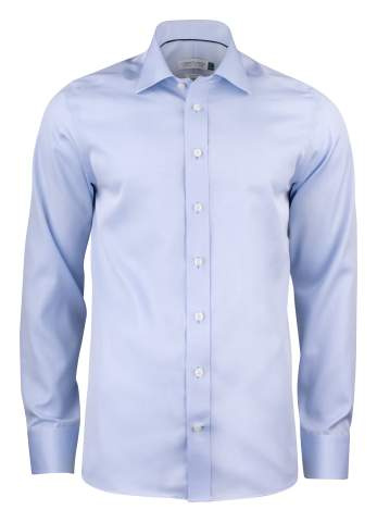 GB01 Twill Slim – Hemd (Herren), Himmelblau – J.Harvest & Frost (1)