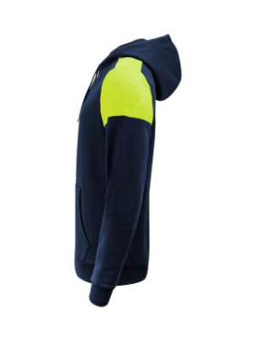 Prime – Kapuzenpullover (Unisex), Marineblaublau/Neongelb - Printer PRIME (4)
