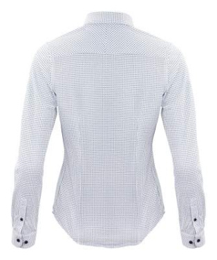 IB131 Knit Shirt – Poloshirt (Damen), Himmelblauer Druck – J.Harvest & Frost (2)