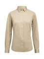 IB132 Interlock Knit Contemporary Fit – Hemd (Damen), Weißer Pfeffer