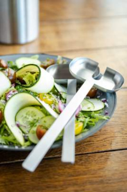 Salatbesteck, Stahlgrau - Orrefors Jernverk (2)