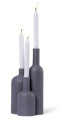 Candleholder – Trinkflasche, Grau