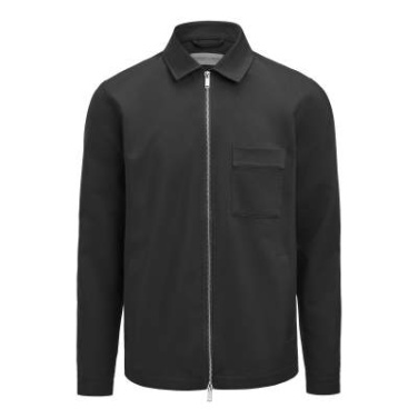 Modern Zip – Overshirt, Schwarz – J.Harvest & Frost (2)
