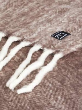 Wool – Decke, Weinrot – Kosta Linnewäfveri (3)