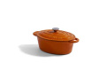 Gusseiserner Topf 4 l, Orange