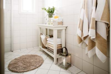 Bath Mat Round 70 – Handtuch, Rot – Lord Nelson (2)