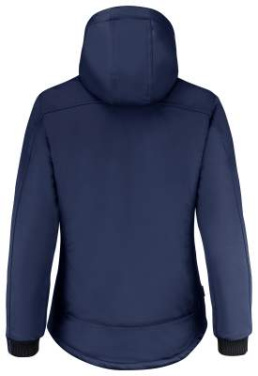 1041 Softshell – Winterjacke (Damen), Marineblau - Jobman (3)