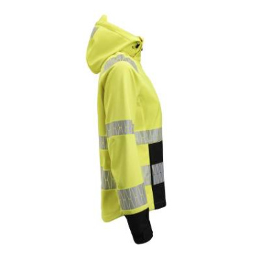 1377 Hi-Vis – Softshelljacke (Damen), Gelb/Schwarz – Jobman (4)