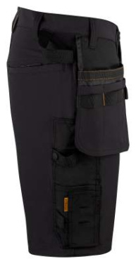 2196 Craftsman Stretch – Shorts, Schwarz – Jobman (4)