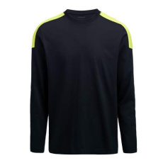 L/S – T-Shirt, Schwarz/Gelb
